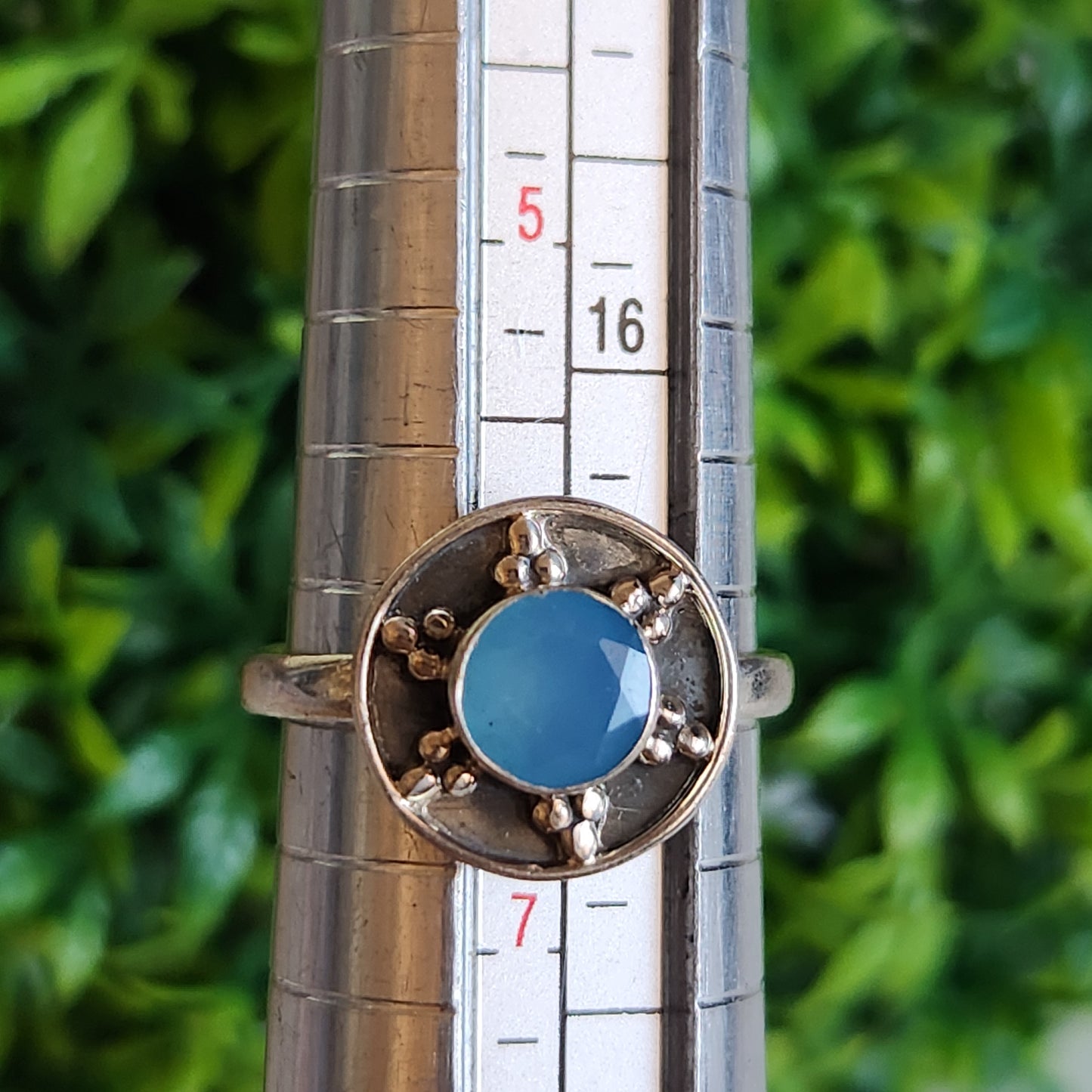 925 Sterling Silver Lace Agate Ring
