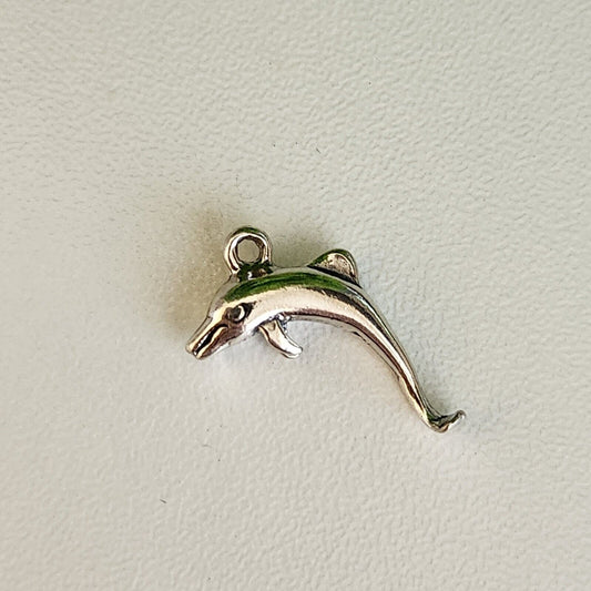 925 Sterling Silver Dolphin Charm