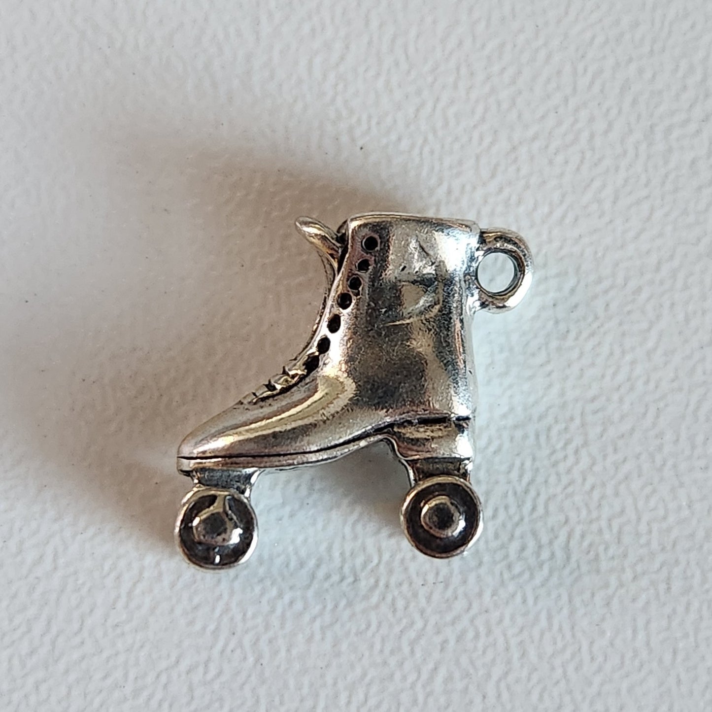 925 Sterling Silver Roller Skate Charm