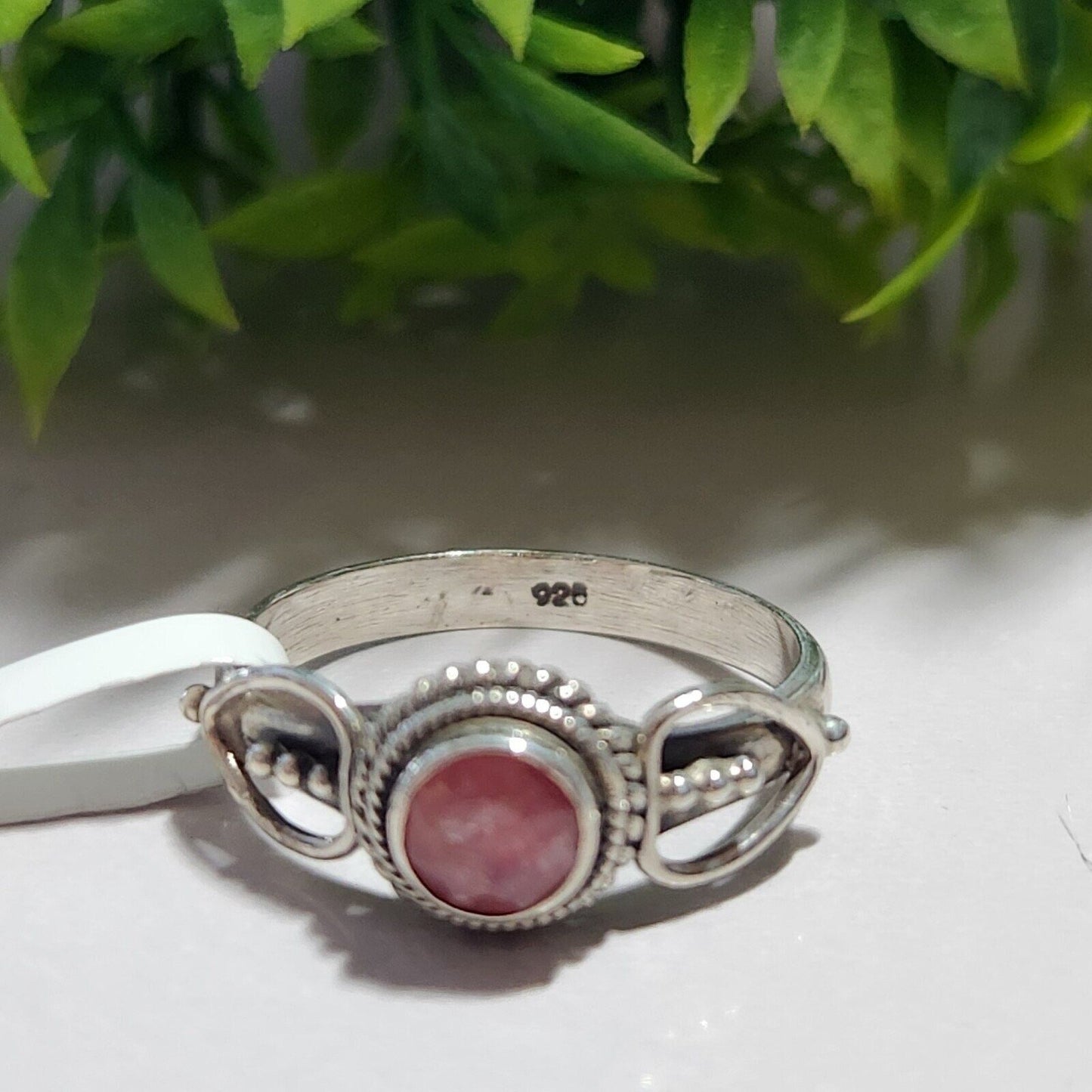 925 Sterling Silver Ruby Ring