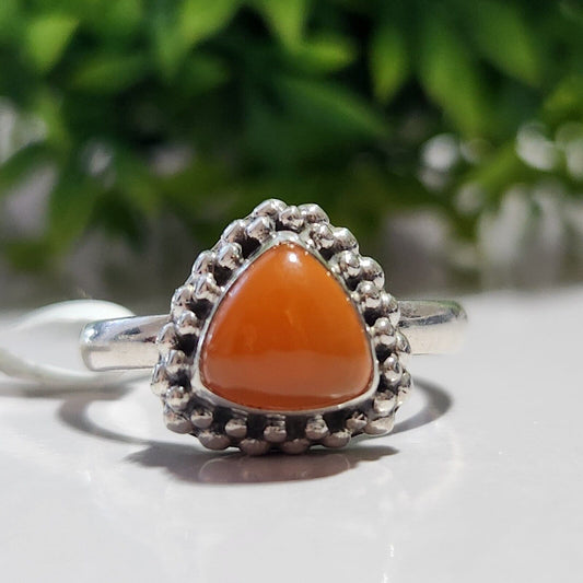 925 Sterling Silver Citrine Ring
