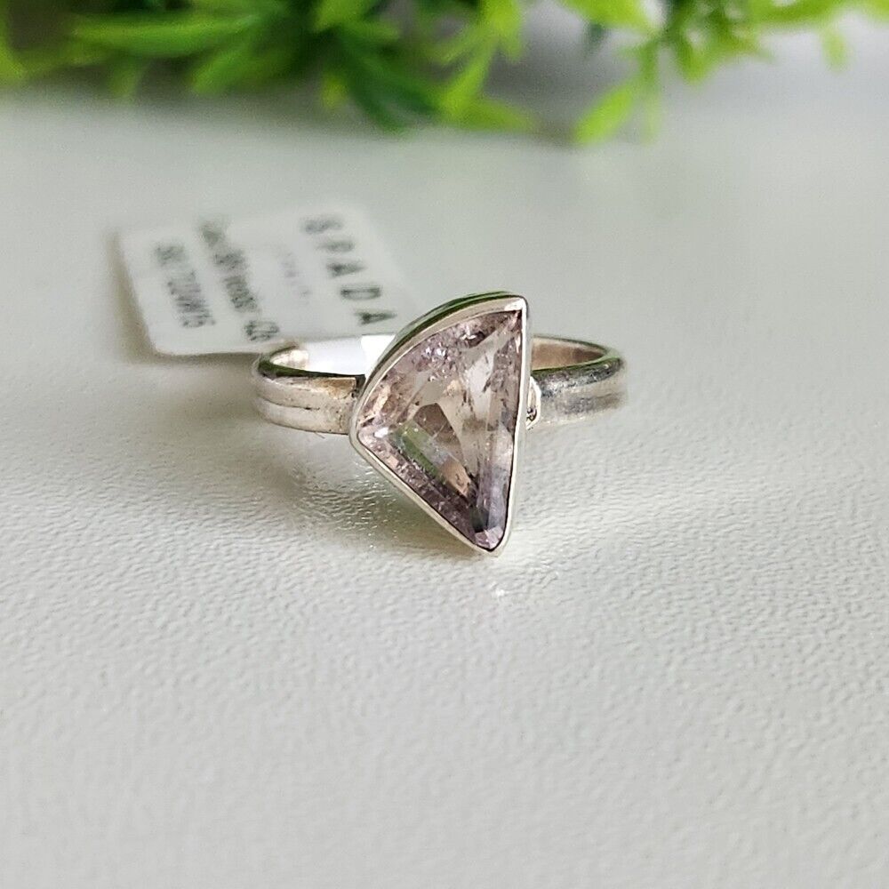 925 Sterling Silver Quartz Ring