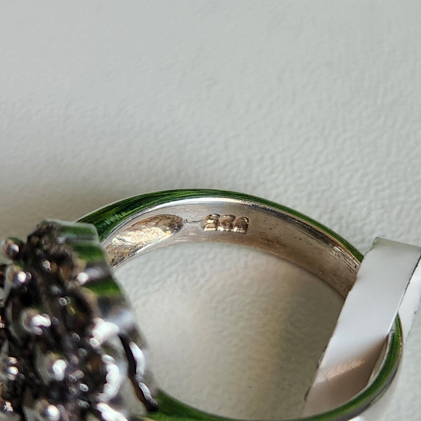 925 Sterling Silver Ornate Design Ring