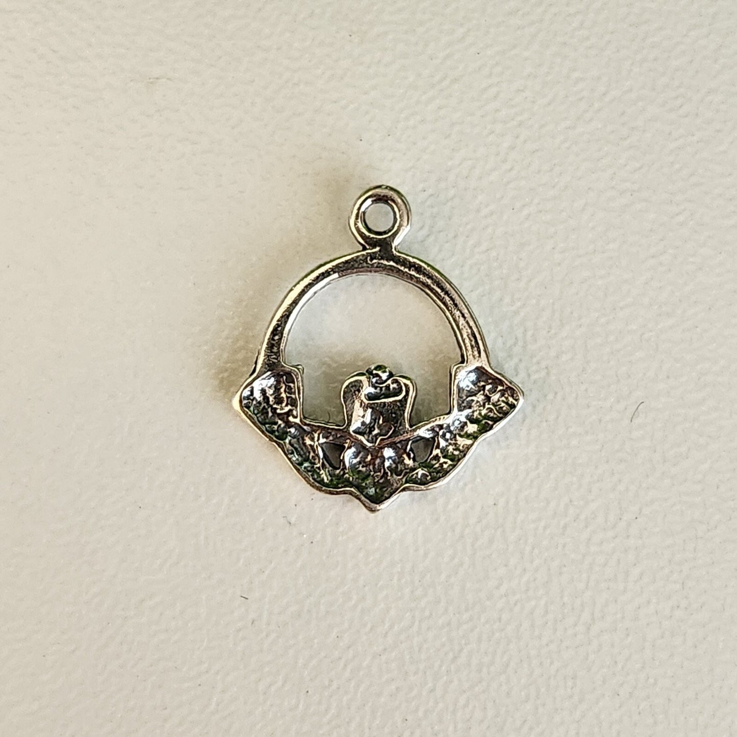 925 Sterling Silver Claddagh Charm