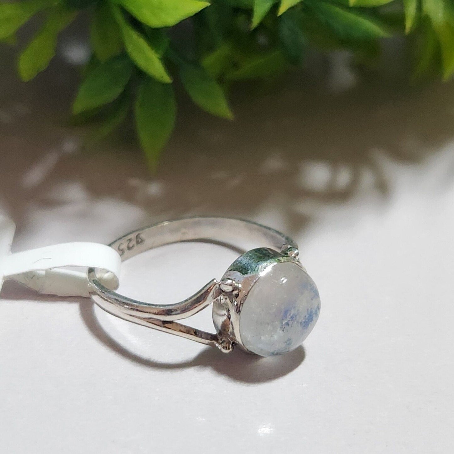 925 Sterling Silver Moonstone Ring