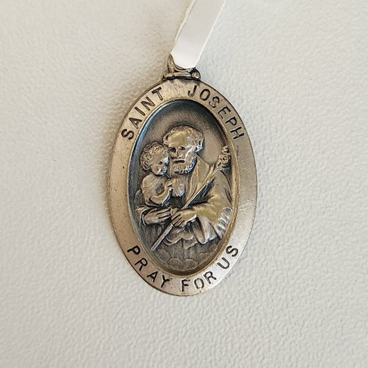 925 Sterling Silver Saint Joseph Charm