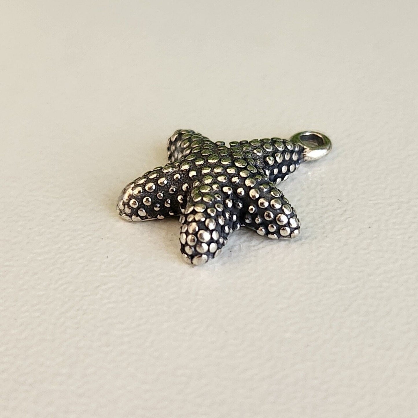 925 Sterling Silver Star Fish Charm