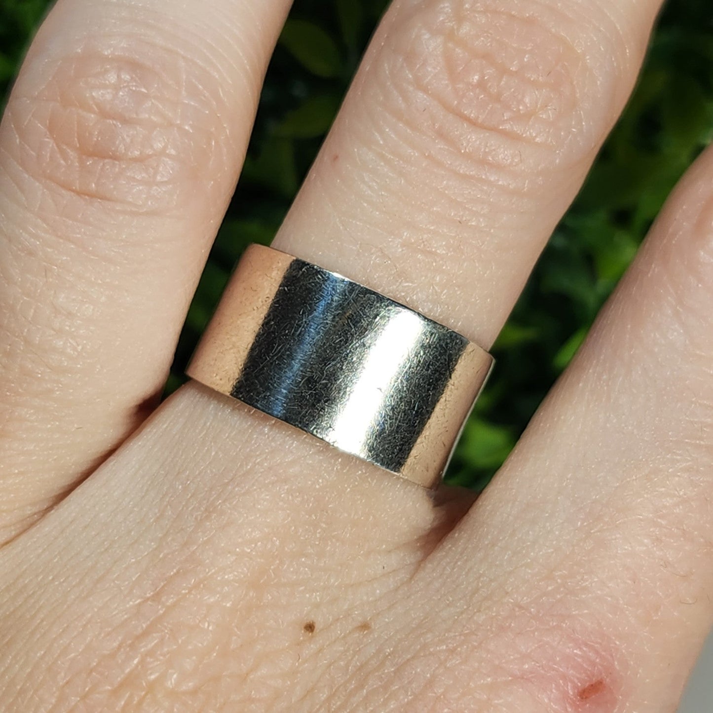 925 Sterling Silver Thick Band