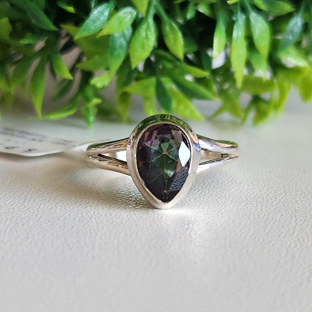 925 Sterling Silver Alexandrite Ring