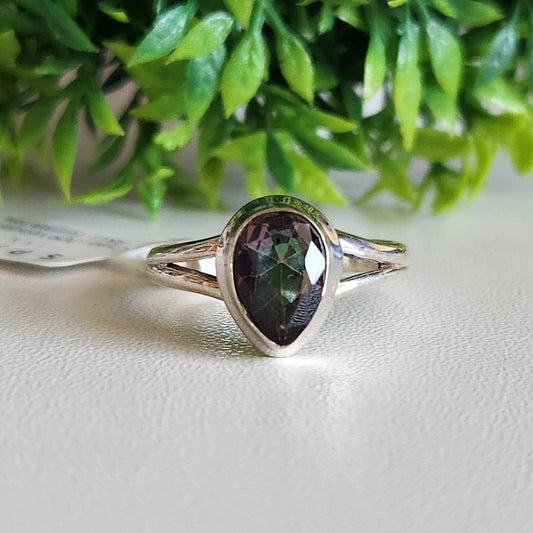 925 Sterling Silver Alexandrite Ring