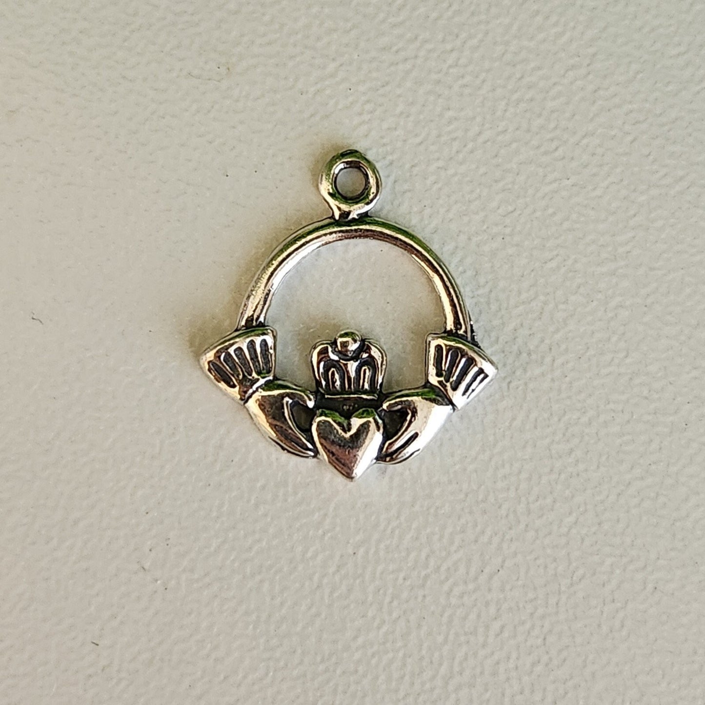 925 Sterling Silver Claddagh Charm