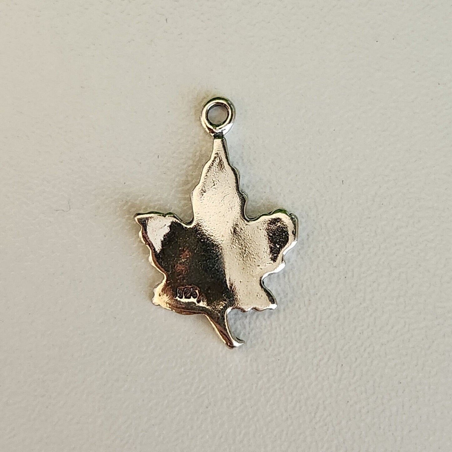 925 Sterling Silver Maple Leaf Charm