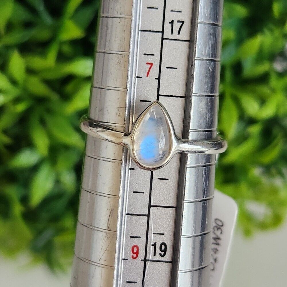 925 Sterling Silver Moonstone Ring
