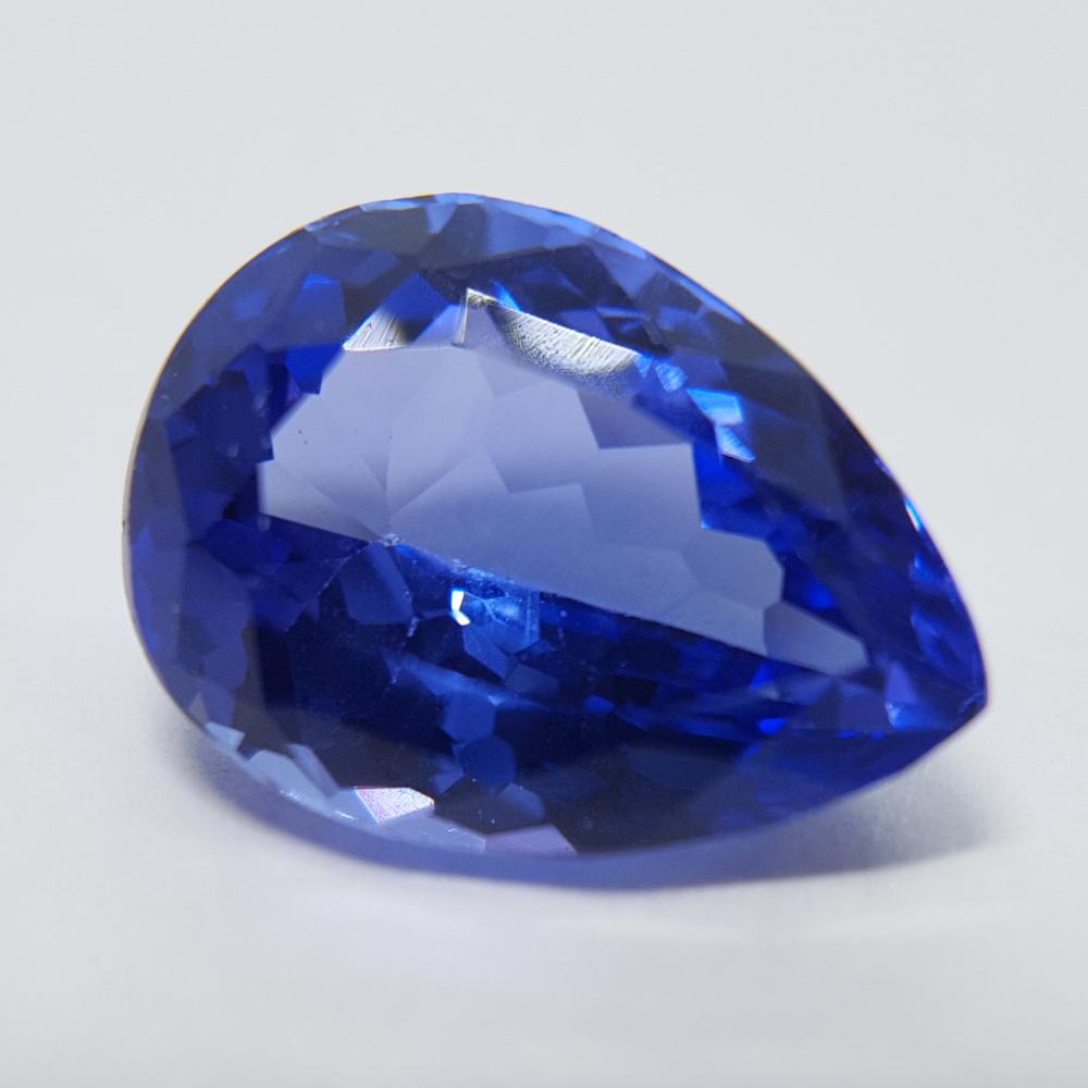 Tanzanite - 5.48ct Pear Gemstone - Spada Diamonds