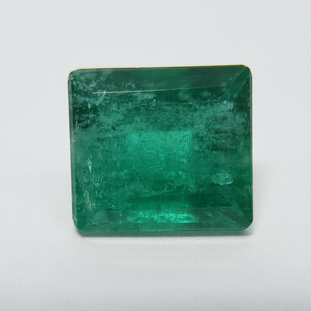 Emerald - 2.91ct Rectangle Step Cut Gemstone - Spada Diamonds
