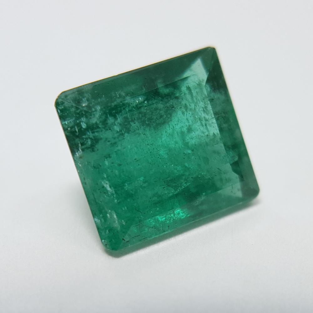 Emerald - 2.91ct Rectangle Step Cut Gemstone - Spada Diamonds