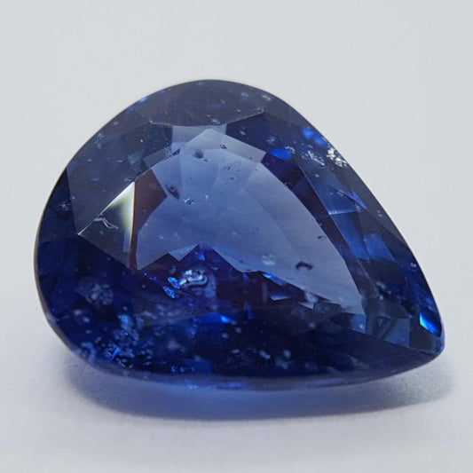 Sapphire - 3.92ct Pear Gemstone - Spada Diamonds