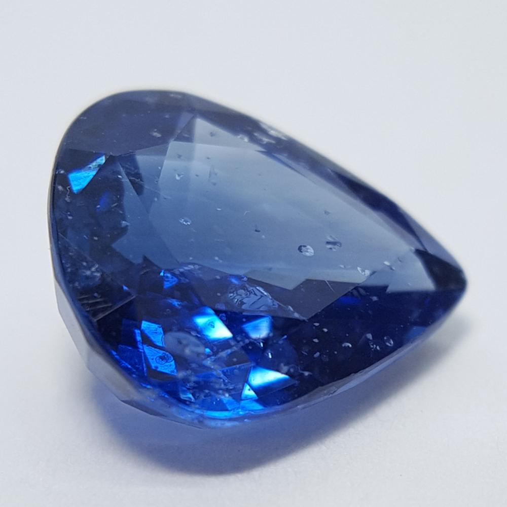 Sapphire - 3.92ct Pear Gemstone - Spada Diamonds