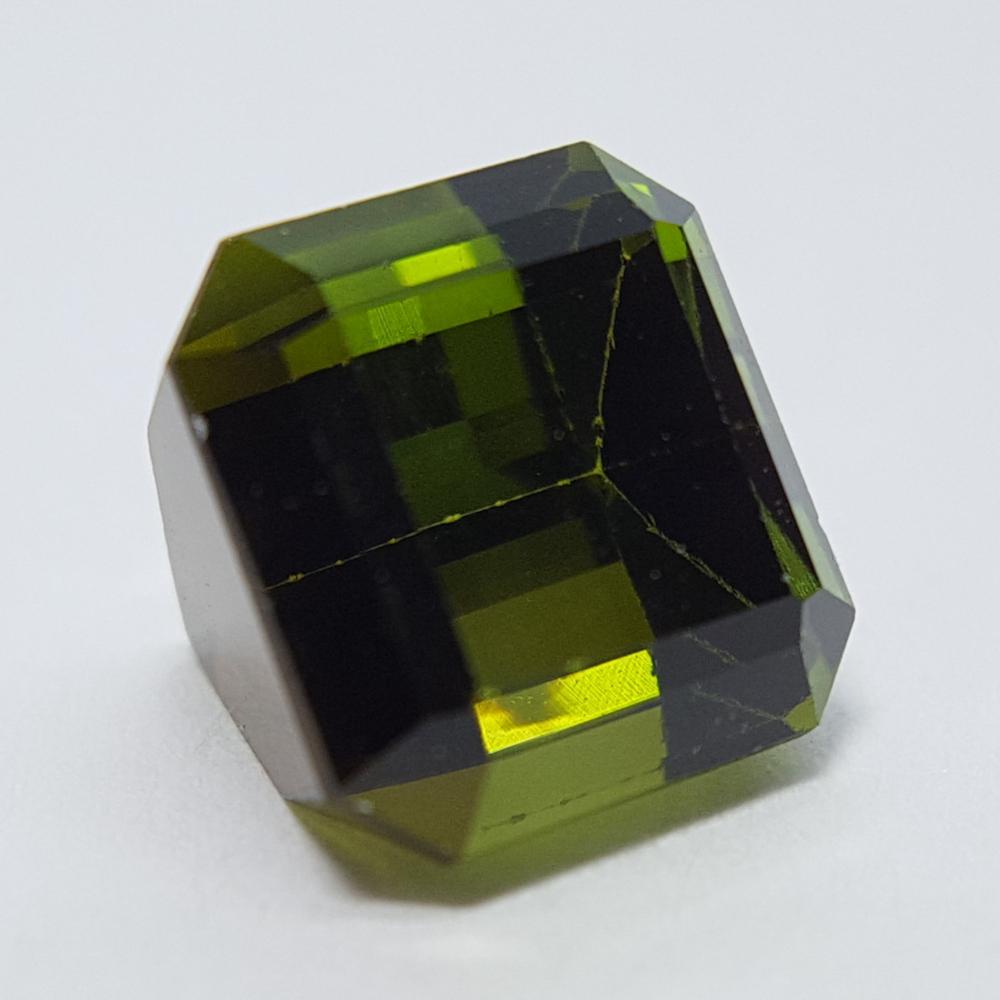 Tourmaline - 3.31ct Emerald Gemstone - Spada Diamonds