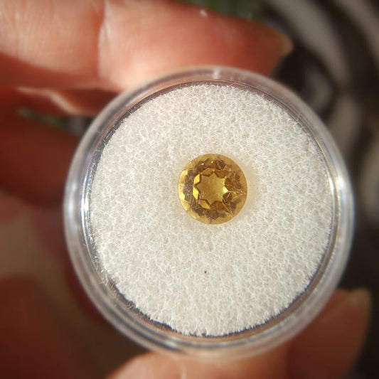 Citrine - 1.78ct Round Gemstone - Spada Diamonds