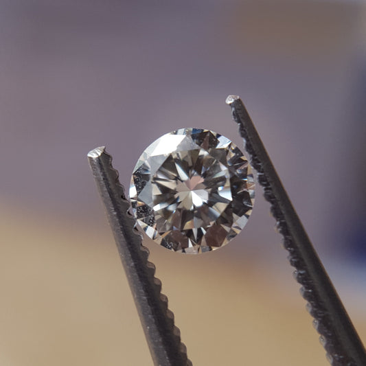 Natural 0.32ct J VS1 Round Brilliant Diamond