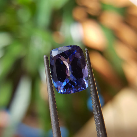 Tanzanite - 1.88ct Cushion Gemstone