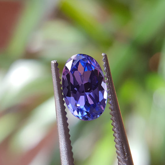 Tanzanite - 0.91ct Oval Gemstone