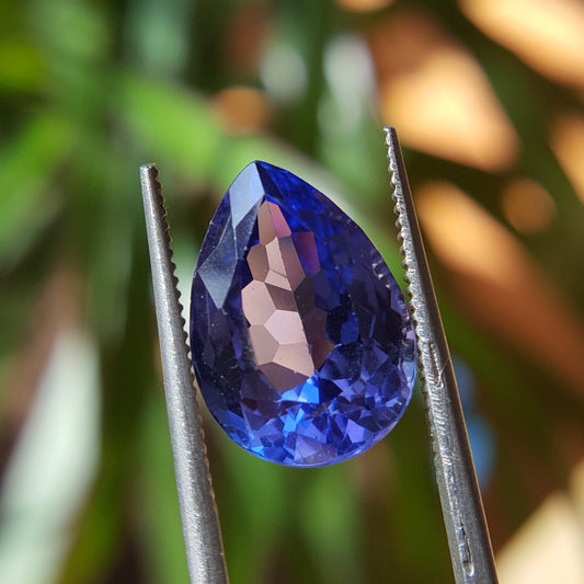 Tanzanite - 5.48ct Pear Gemstone