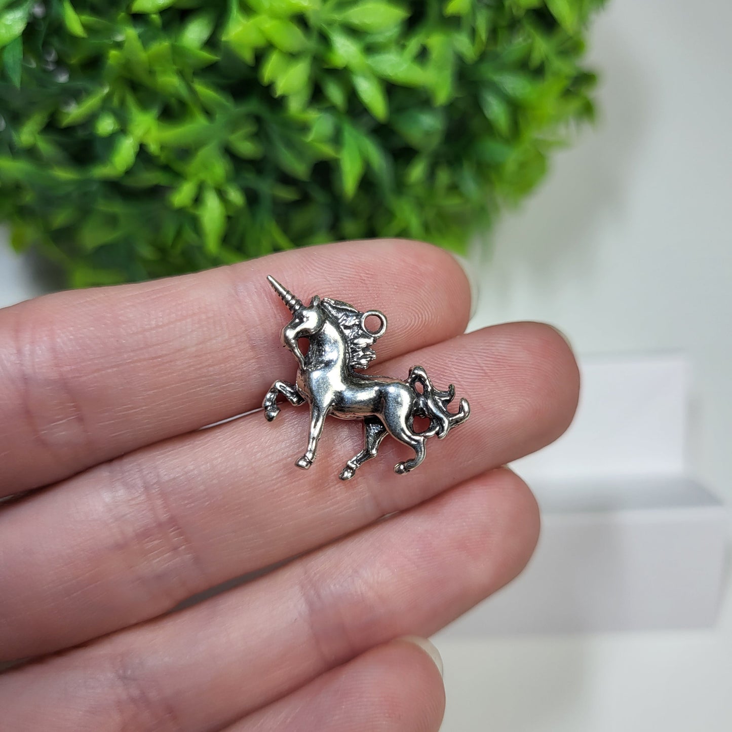 925 Sterling Silver Unicorn Charm