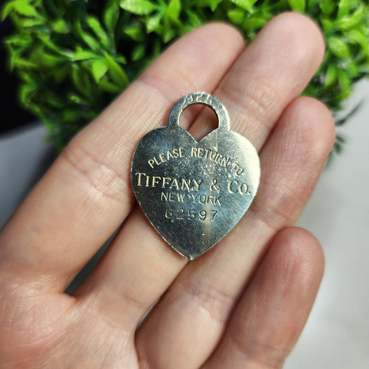 Tiffany & Co. Please Return to Heart Pendant