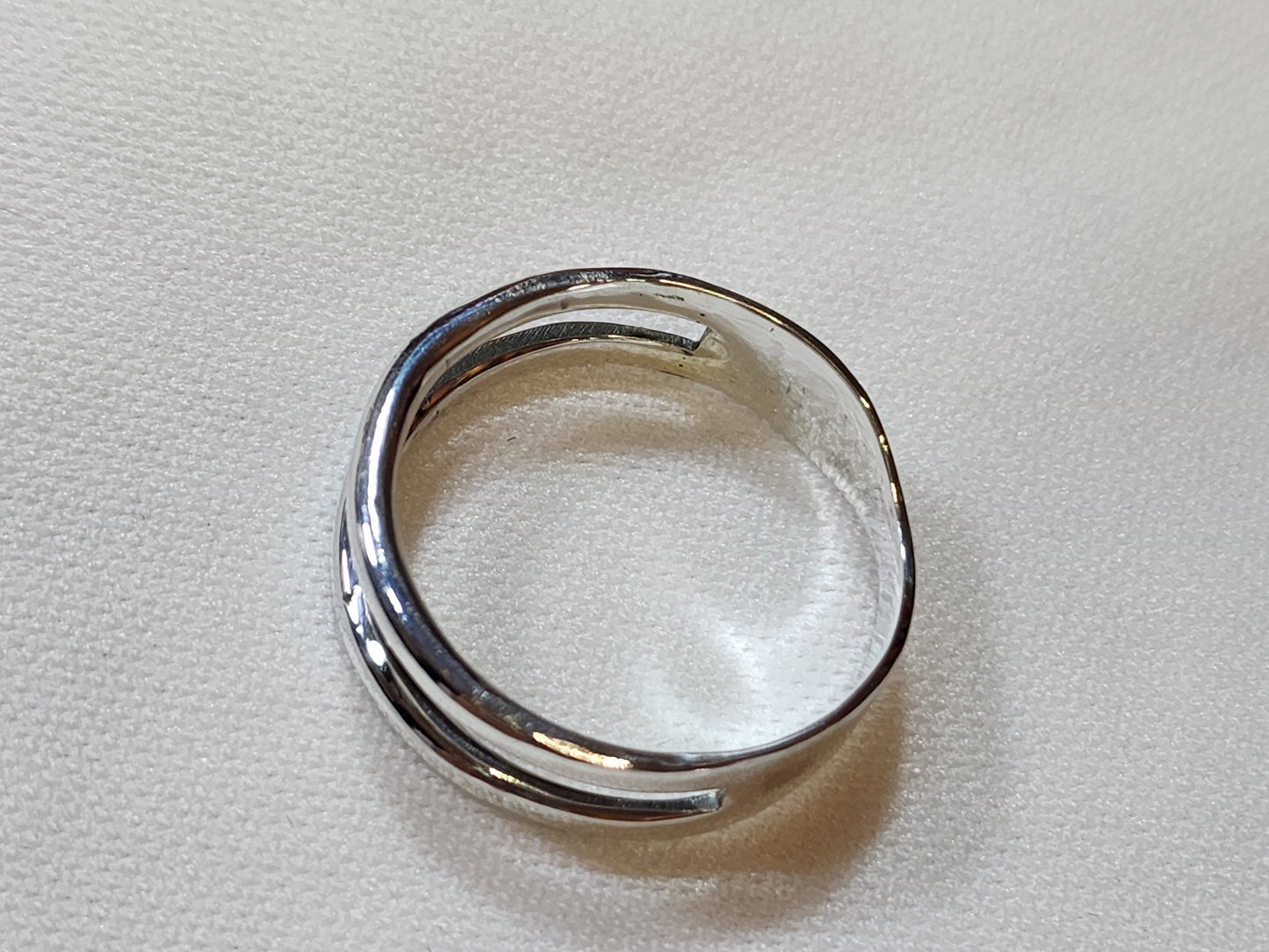 925 Sterling Silver Double Band Ring
