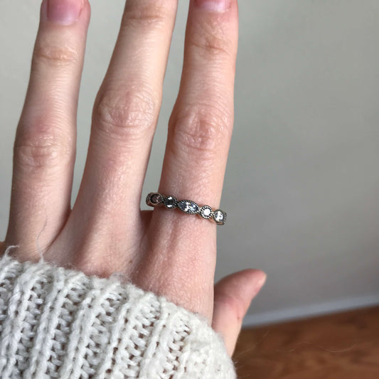 925 Sterling Silver Pandora Brilliant Marquise Ring